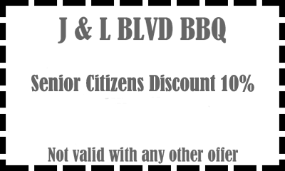Coupon Barbeque Restaurant Tonawanda NY - senior citizen discount