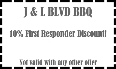 Coupon Barbeque Restaurant Tonawanda NY - First Responder coupon